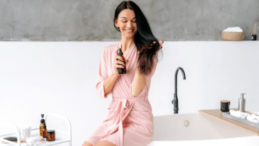 Sauna na włosy w domu